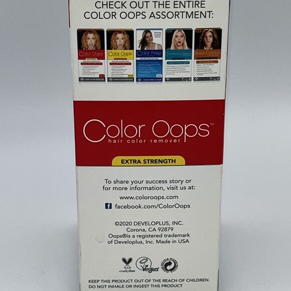 Developlus Color Oops Hair Color Remover Extra Strength Ammonia And Bleach Free - Picture 5 of 7